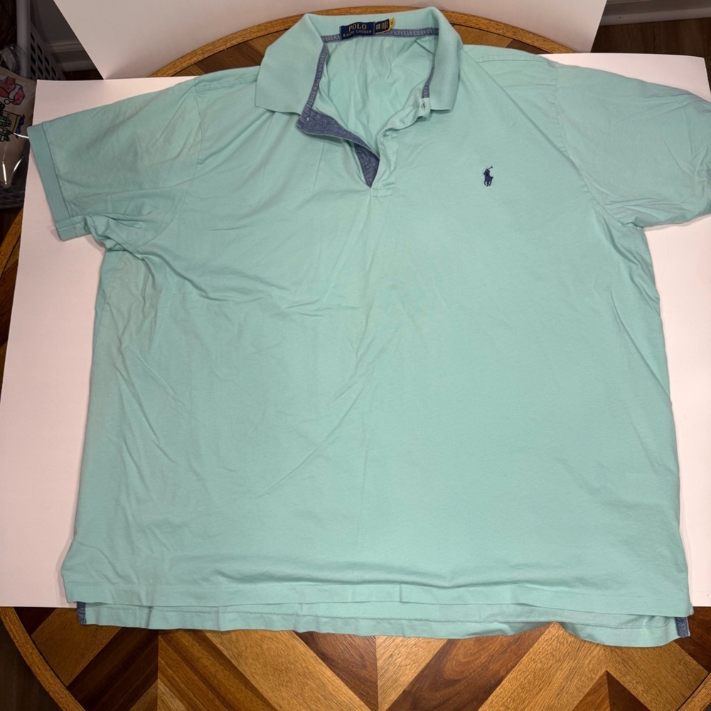 Polo Ralph Lauren Mint Green Polo Shirt 3XB